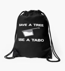 Speichern Sie einen Baum - Verwenden Sie ein Tabo Turnbeutel