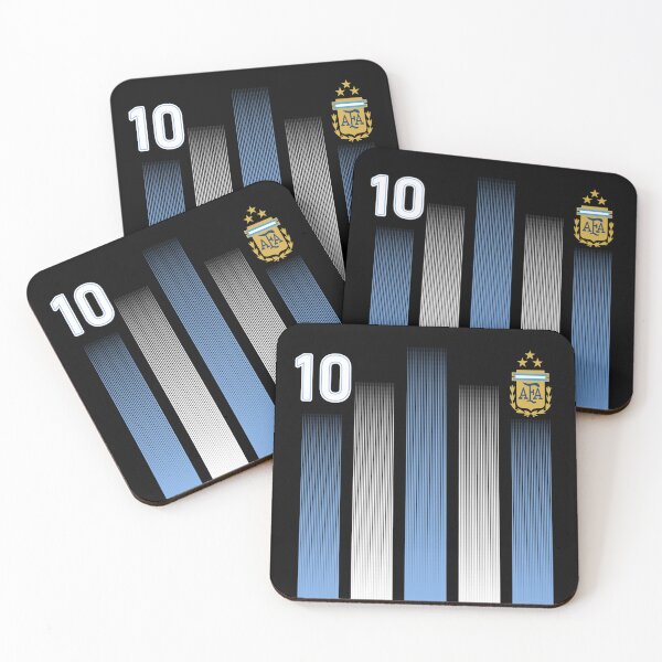 Item preview, Plaid Blue - White Argentina Football 3-Star Champion World Cup designed and sold by FionaJen.
