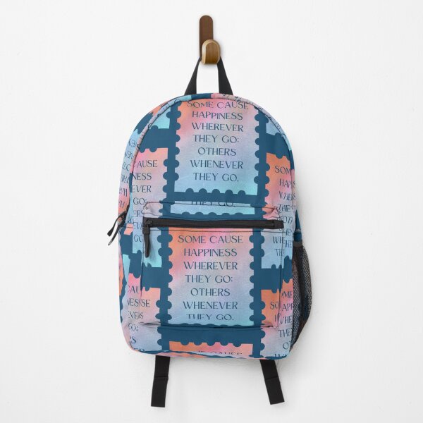 Item preview, Some Cause Happiness Wherever They Go; Others Whenever They Go. Oscar Wilde Quote designed and sold by Rebel-Design.
