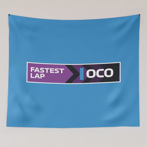 Item preview, Fastest Lap 2023 | Driver #31 (Blue BG) designed and sold by FilipeFerreira.