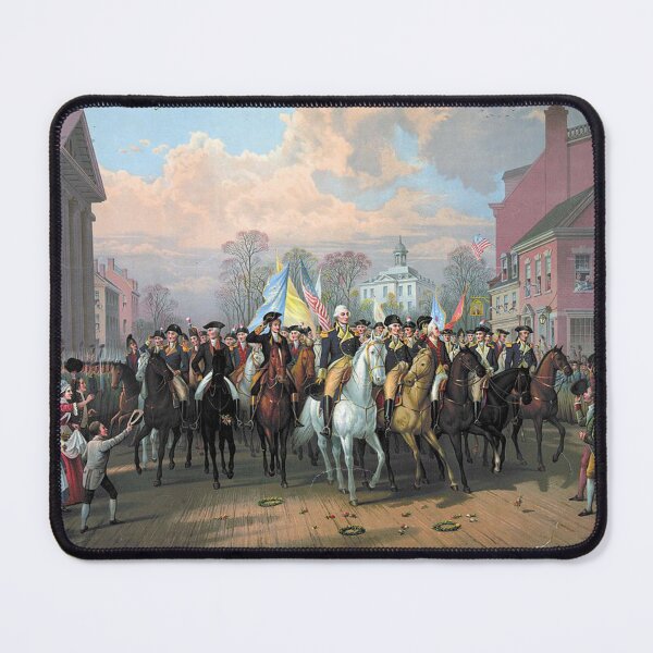 Item preview, Washington arrives in New York. designed and sold by beachcamper.