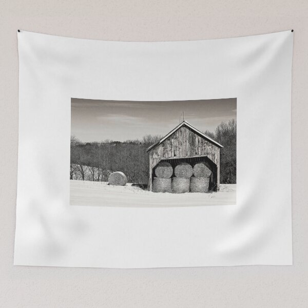 Item preview, Hay filled Barn, Madison Wisconsin designed and sold by StevenRalserPhoto.