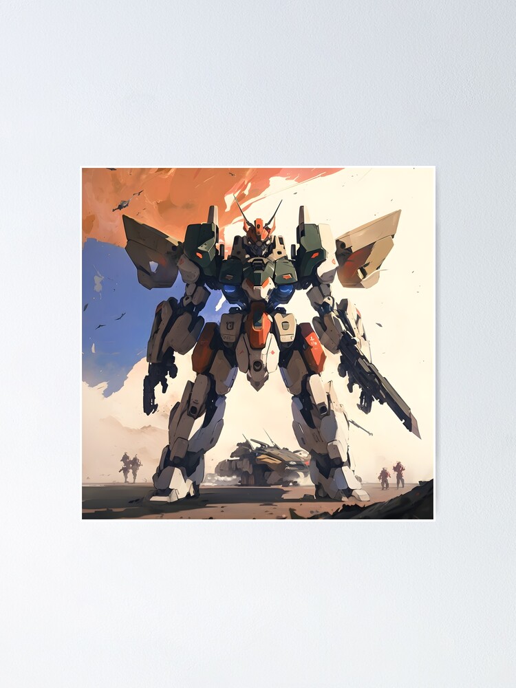 Gundam Wing Robot | Poster
