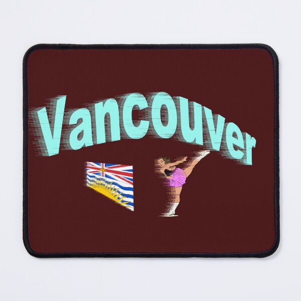 Item preview, Vancouver. Canada Figure Skating abstract design designed and sold by lobodelnoir.