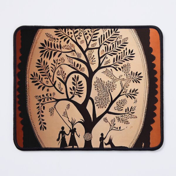 Item preview, Warli Tree designed and sold by Banded-Canyon.