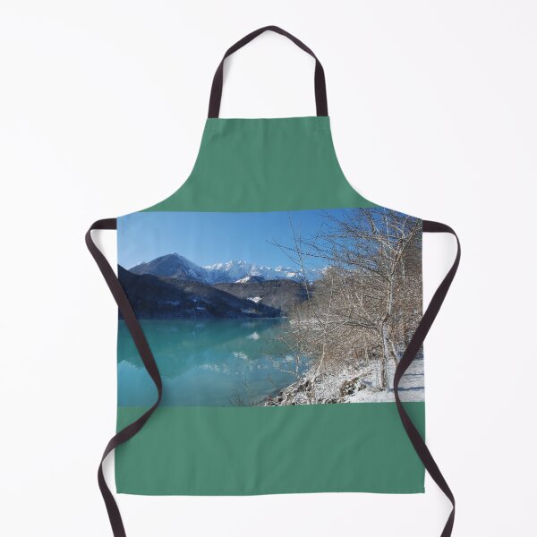 Item preview, Lakeside Trees in Snow, Italy designed and sold by jojobob.
