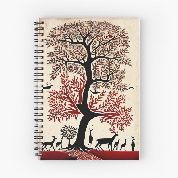 Item preview, Warli Tree designed and sold by Banded-Canyon.