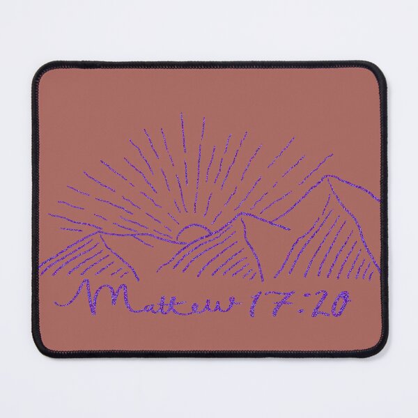 Item preview, Mtthew17:20(purple) designed and sold by Dayna Laudensack.