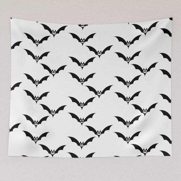 Item preview, Bats with scary faces designed and sold by The-Blue-Feline.