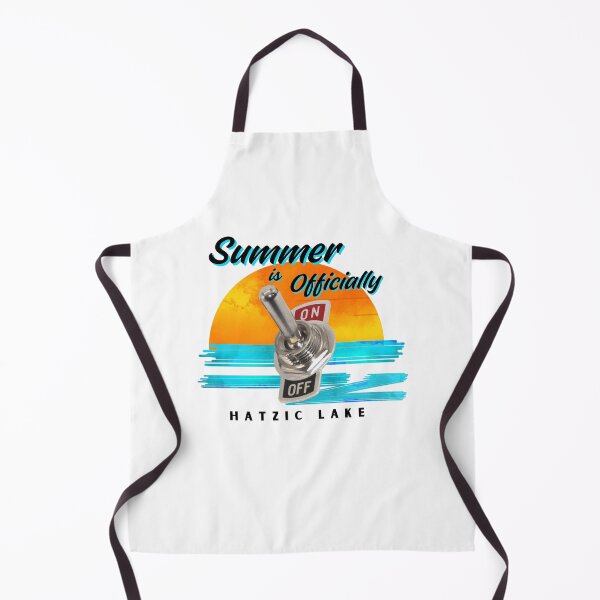 Item preview, Summer is On Hatzic Lake Water Ski Slalom Skier Boating Pontoon Boat designed and sold by HatzicTshirts.