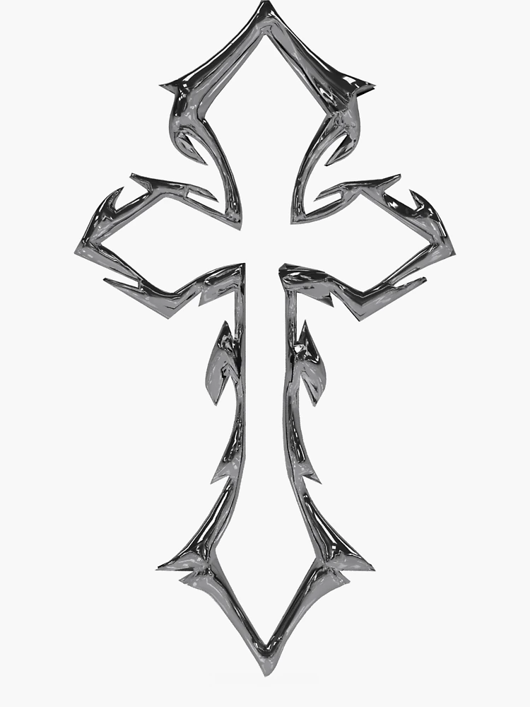Gothic CROSS Y2K Logo