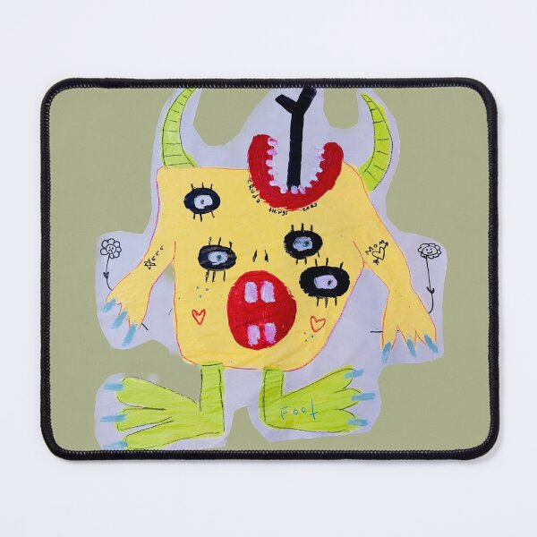 Item preview, Crude Lemon Tart Demon Monster designed and sold by lana guerra.