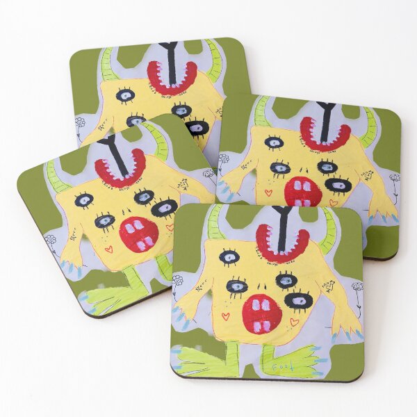 Item preview, Crude Lemon Tart Demon Monster designed and sold by lana guerra.