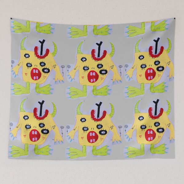 Item preview, Crude Lemon Tart Demon Monster designed and sold by lana guerra.