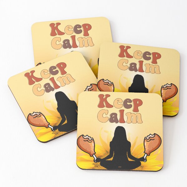 Item preview, Keep Calm and Eat Chicken designed and sold by artigrow.