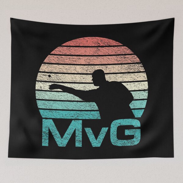 Item preview, MVG Darts retro sunset (distressed look 2) designed and sold by FlawlessCheese.