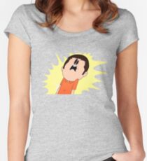 huuuuuuhh Women's Fitted Scoop T-Shirt