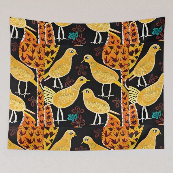 Item preview, Textile Batik Pattern with Floral and Bird Motifs 15 designed and sold by marunoens01.