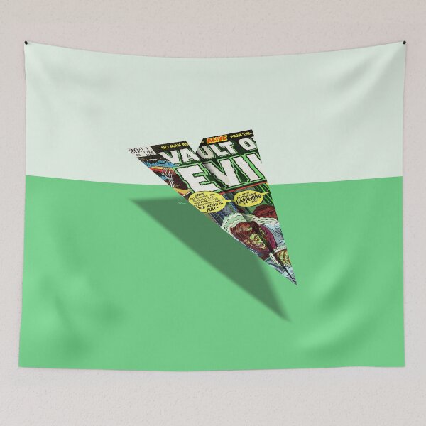 Item preview, No Man Escapes Alive Comic Book Cover Paper Airplane designed and sold by YoPedro.
