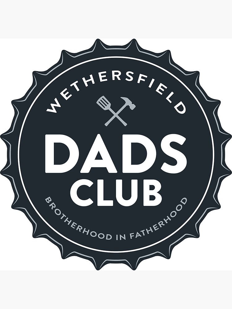 Thumbnail 3 of 3, Magnet, Large Dark Blue Logo by itself designed and sold by WethersfieldDad.