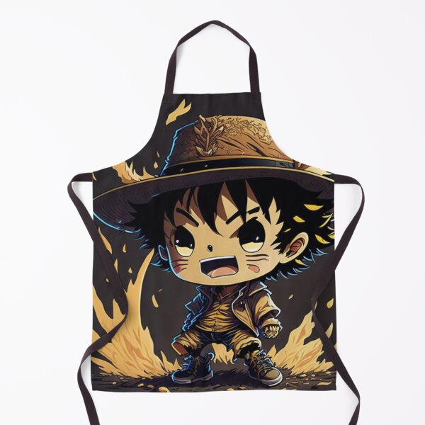Item preview, A cute D. Luffy One Piece with straw hat chibi mind-blown!, splash, boxing, goodwill hunting designed and sold by Valeree Store.
