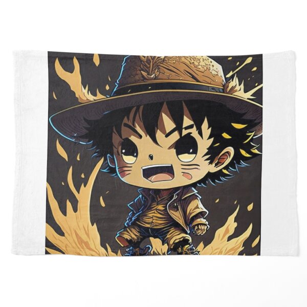 Plaid One Piece Luffy Chibi - Manga Dojo