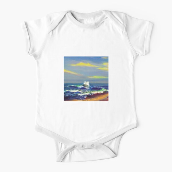 Ocean | Beach Short Sleeve Baby One-Piece