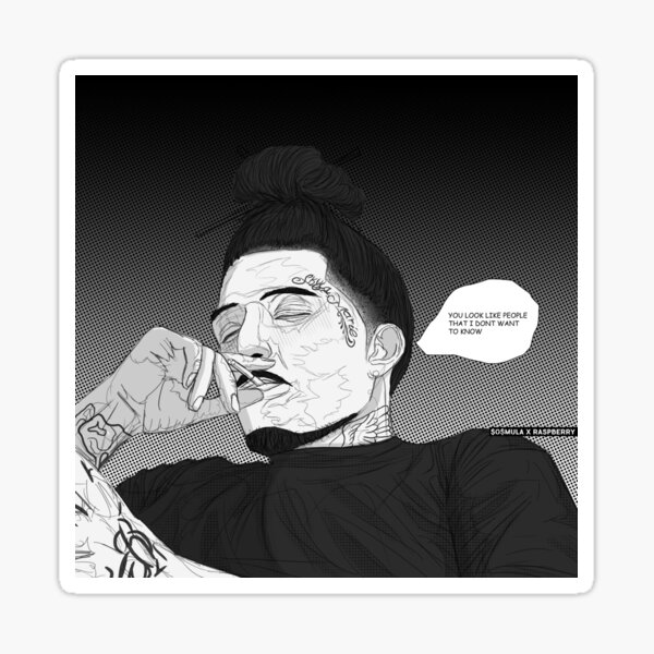 You look like people that I don't want to know - $o$Mula Sticker