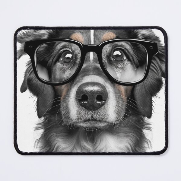 Item preview, Cute Dog With Big Glasses designed and sold by WixWorks.
