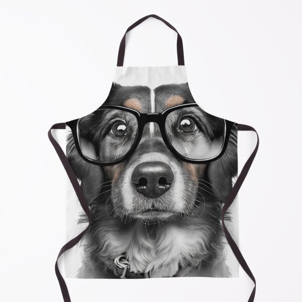Item preview, Cute Dog With Big Glasses designed and sold by WixWorks.