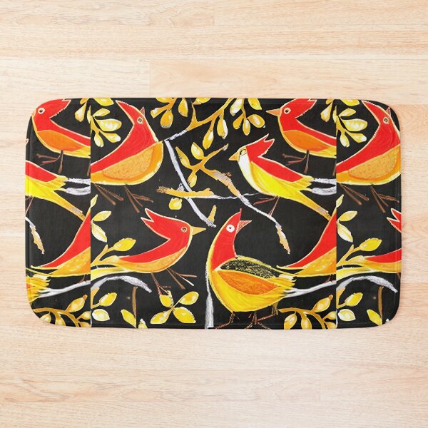 Item preview, Textile Batik Pattern with Floral and Bird Motifs 19 designed and sold by marunoens01.