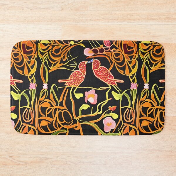 Item preview, Textile Batik Pattern with Floral and Bird Motifs 20 designed and sold by marunoens01.