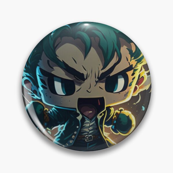 Item preview, A cute zoro one piece chibi mind-blown, splash, popcorn, boxing, goodwill hunting designed and sold by Valeree Store.