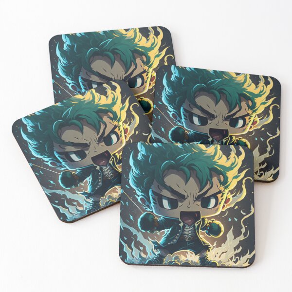 Item preview, A cute zoro one piece chibi mind-blown, splash, popcorn, boxing, goodwill hunting designed and sold by Valeree Store.