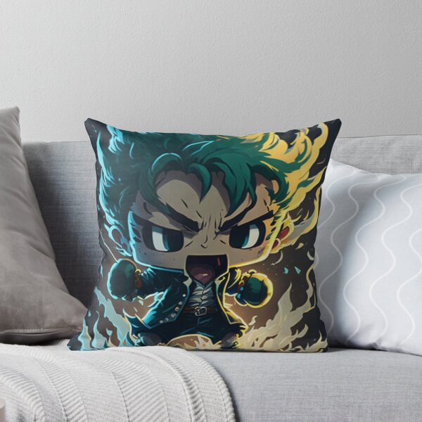 Item preview, A cute zoro one piece chibi mind-blown, splash, popcorn, boxing, goodwill hunting designed and sold by Valeree Store.