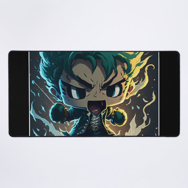 Item preview, A cute zoro one piece chibi mind-blown, splash, popcorn, boxing, goodwill hunting designed and sold by Valeree Store.