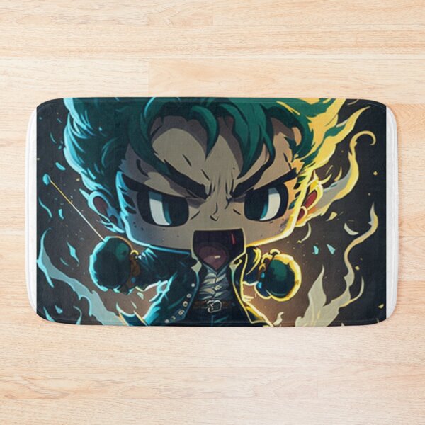 Item preview, A cute zoro one piece chibi mind-blown, splash, popcorn, boxing, goodwill hunting designed and sold by Valeree Store.