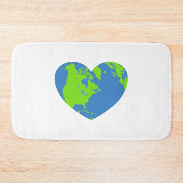 Item preview, Heart Shaped Earth designed and sold by Inspirationmotivation.