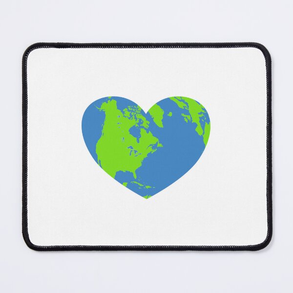 Item preview, Heart Shaped Earth designed and sold by Inspirationmotivation.