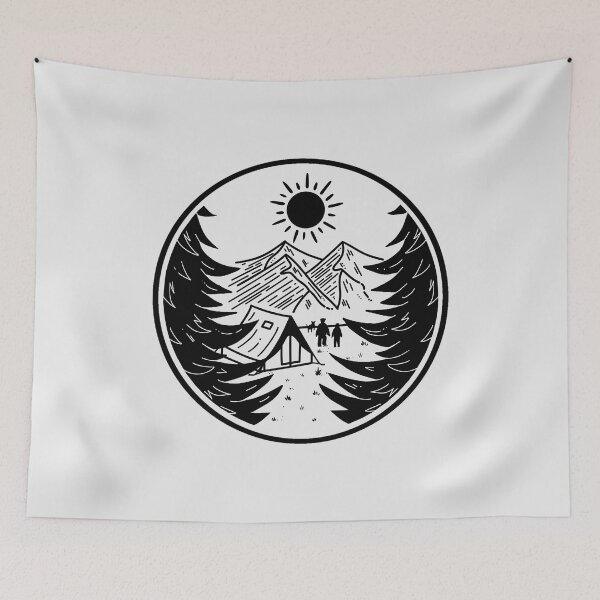 Item preview, Couple Camping Trip designed and sold by Brain Nectar.