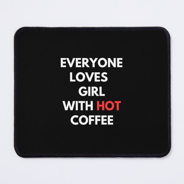 Item preview, Everyone loves girl with hot coffee designed and sold by ProtonProject.