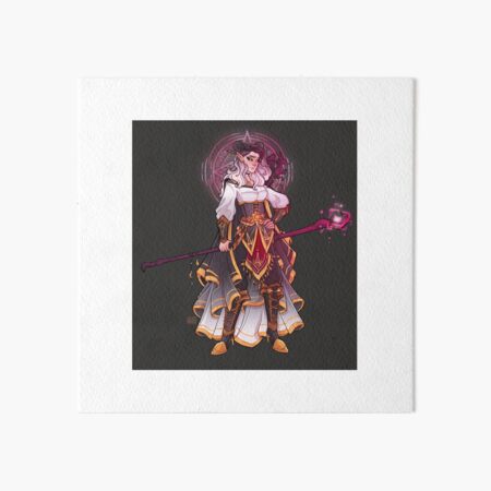 Warlock and Familiar Art Board Print