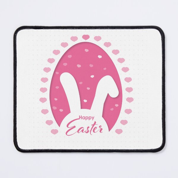 Item preview, Bunny Bliss: Cheerful Ears with Fun Heart Accents for Easter 2024 designed and sold by EmeraldeaArt.