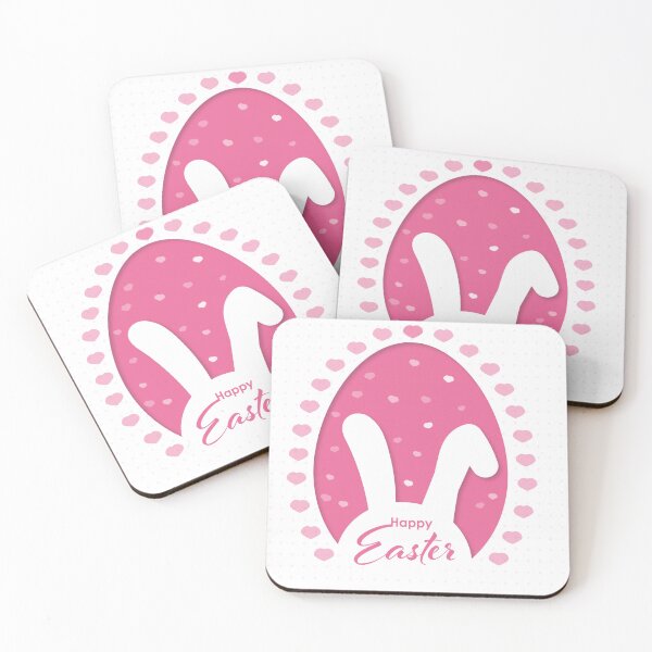 Item preview, Bunny Bliss: Cheerful Ears with Fun Heart Accents for Easter 2024 designed and sold by EmeraldeaArt.