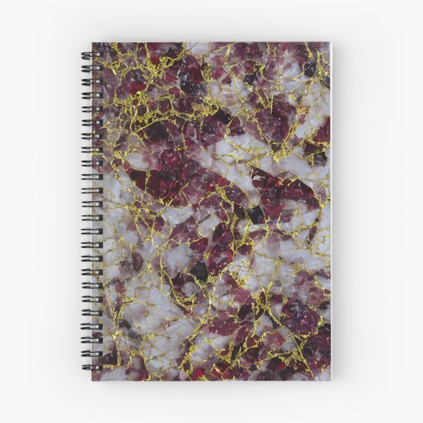 Item preview, Spessartine Garnet Inspired Design With A Touch Of Gold (01) designed and sold by DEBPIX.