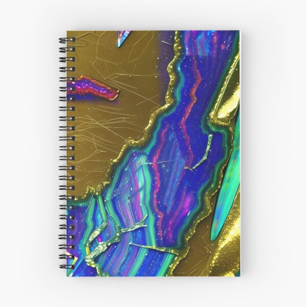 Item preview, Titanium Aura Quartz Inspired Design With A Touch Of Gold (01) designed and sold by DEBPIX.