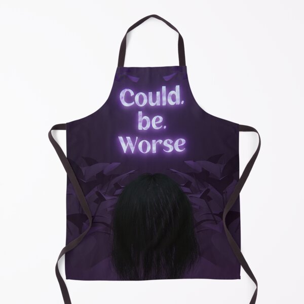 Item preview, Could Be Worse Purple 3D Quote Aesthetics designed and sold by Screenpaint.