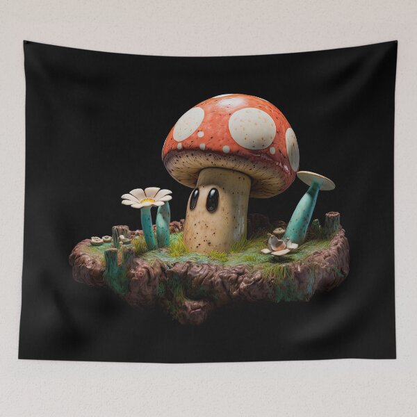 Aperçu de l'œuvre Ceramic Mushroom créée et vendue par Garbonzo00.