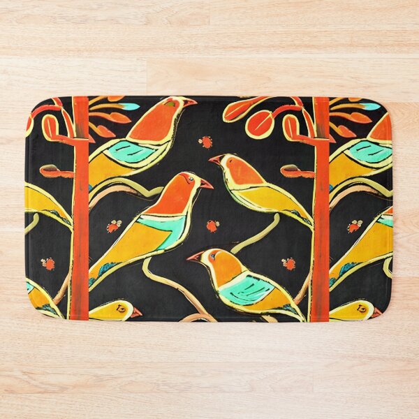 Item preview, Textile Batik Pattern with Floral and Bird Motifs 24 designed and sold by marunoens01.