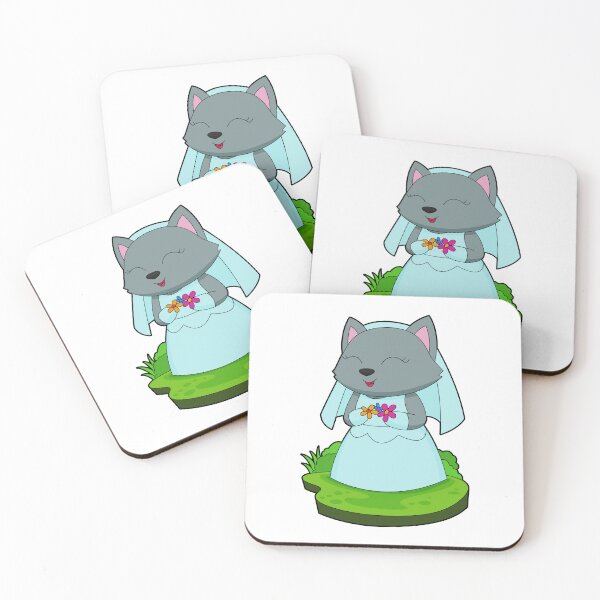 Item preview, Cat Bride Flowers Wedding designed and sold by Snabdesign84.